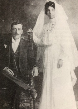 Sextus John Nelson<br> and <br>Laura Fay DeLancelyn Green<br> Married 4 Jun 1904 in Kamloops. BC Canada   